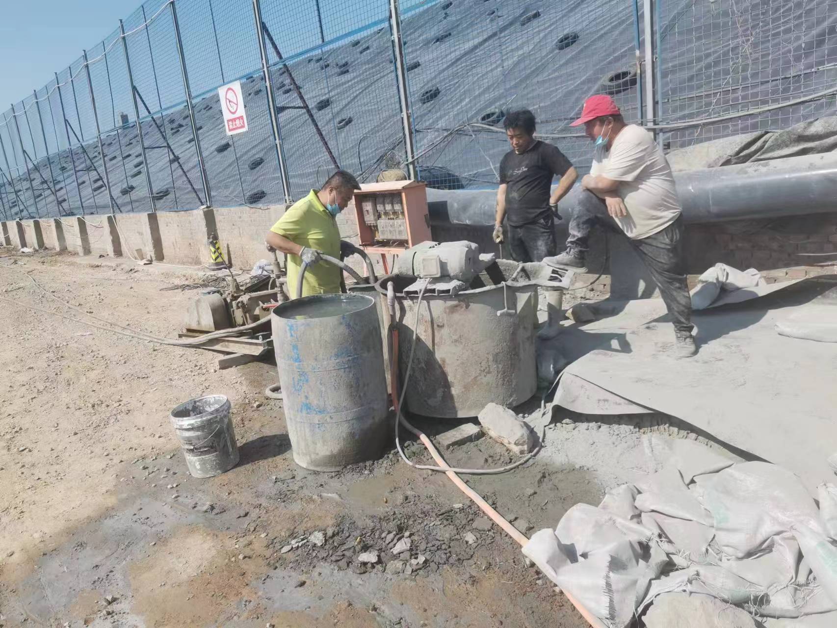 灵石袖阀管注浆